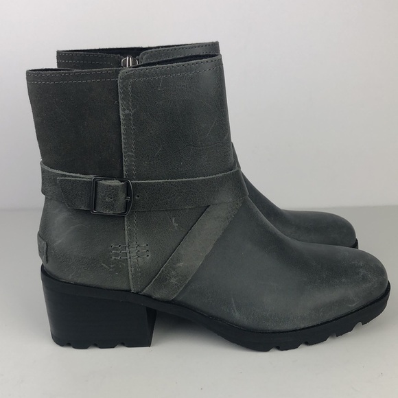 NEW Sorel Cate Quarry Ankle Boots Booties 8 - Picture 4 of 9